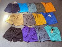 Patagonia ของแท้ใหม่13สีกลางแจ้งอเมริกัน Bata กางเกงขาสั้นไนลอน Baggies กางเกงขาสั้นชายหาด5นาทีกางเกง57021