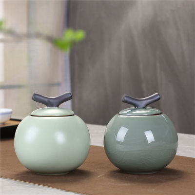 Greywhite funeral urn new style sells well for human cremation pet ashes Ceramic souvenir animal urn coffin sealed storage tank