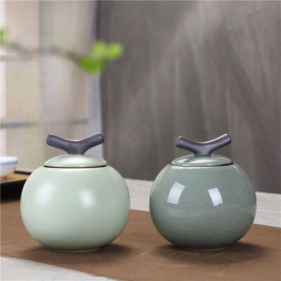 Greywhite funeral urn new style sells well for human cremation pet ashes Ceramic souvenir animal urn coffin sealed storage tank