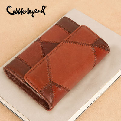 Cobbler Legend Leather Wallet กระเป๋าสตางค์ผู้หญิงพับคู่ Leather Zero Wallet Short Wallet