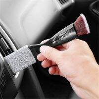 【CW】 Olevo Double Side Multi function Interior Cleaning Brushes Car Wash Tools For Air Conditioning Panel Gap Dusting Remove