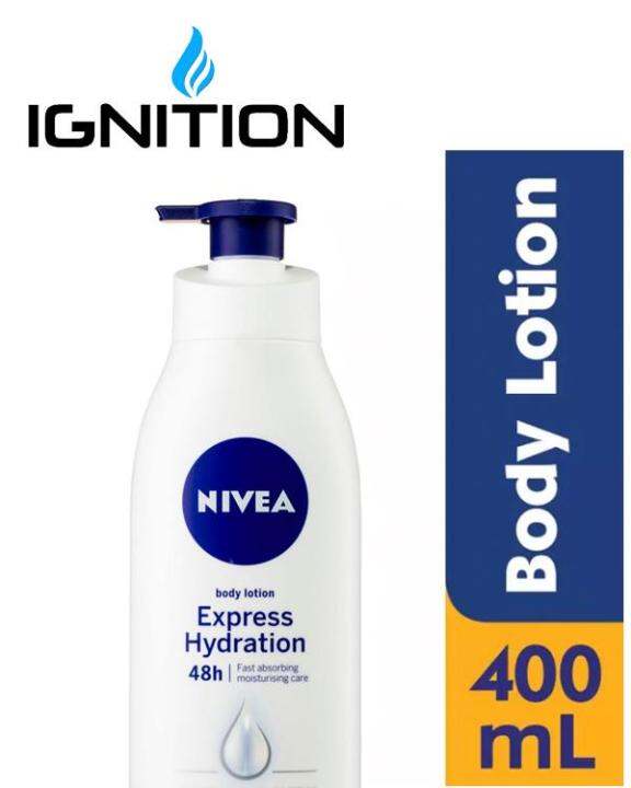 Nivea Express Hydration Body Lotion 400ML Lazada