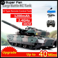 (Ready Stock) Tong Li Remote Control Tank Large Charging Battle Tank Toy Remote Control Car Car Tank Model Boy Toy