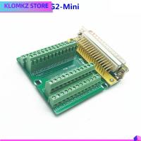 KLOMKZ DB50-G2-Mini อะแดปเตอร์ขั้วต่อ สีเขียวอ่อน ขั้วต่อตัวเมีย มุมขวาที่บางเฉียบ แผงขั้วต่อ คอนเนคเตอร์