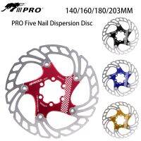 IIIPRO Mountain Bike Stainless Steel Skid Disc 140mm 160mm 180mm 203mm Thin And Light Brake Pads Floating Rotors Bicycle Parts