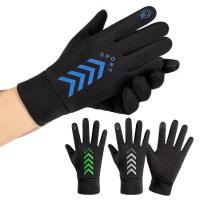 Winter Touchscreen Gloves Stretch Touchscreen Cold Weather Gloves with Velvet Inside Warm Fleece Lined Gloves Elastic Cuff Winter Texting Gloves For Men And Women kindly