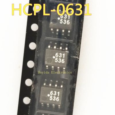 10Pcs HCPL0631 HCPL-0631ขนาดเล็ก2631 Optocoupler Dual Channel 0631 SOP-8 SMD