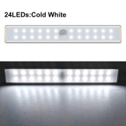 24 40 60 LED chuyển động PIR đèn ban đêm cảm biến không dây đèn tủ có thể
