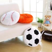 Lovely Football Basketball Rugby Baseball Shape Cushion Pillow Nordic StyleBoys Bed Room Decor Props Kids Calm Sleep Doll Toys