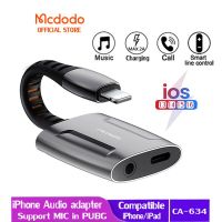 Mcdodo Live Streaming Game Microphones Audio Adapter DC 3.5 Jack Audio Headphoner For Iphone 14 Pro Max 13 12 11 XR 8 7