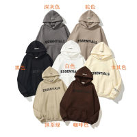 ▶Ready Stock◀ Original Fogs Double Line Laminated Three-dimensional Letter Sweater Hoodie Womens Fleece Jacket