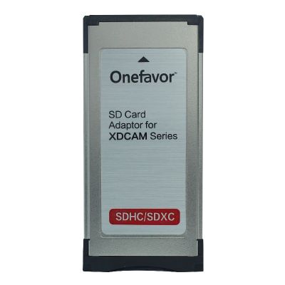Onefavor SD/SDHC/SDXC ถึง34MM ตัวอ่านเอ็กซ์เพรสการ์ด SXS อะแดปเตอร์สำหรับโซนี่ EX280 EX350