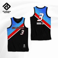 OKLAHOMA CITY THUNDER KELLY OUBRE JR. 2021 CITY EDITION FULL SUBLIMATED JERSEY