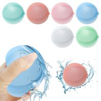 2/6/810/12/24 Pack Water Balloons Reusable Splash Ball Latex-free Water Bomb Pool Toys Quick Fill Party Toys Water Balls Balloons