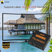 4พัน X 2พัน Hd Hdmi เข้ากันได้ S Plitter 1 In 2ออก Hdmi เข้ากันได้ S Plitter Switcher 1x2สำหรับทีวีจอคอมพิวเตอร์อุปกรณ์เกม