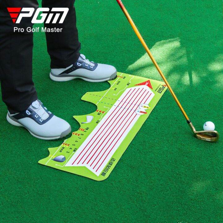 PGM Golf Swing Stand Mats Beginner Position Assist Pad Beginner