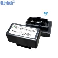 Okeytech ตัวติดตามจอแสดง GPS OBD Mini OBD II Plug Play Car OBD2 GSM ตัวระบุตำแหน่ง GPS อุปกรณ์ติดตามด้วยแอปซอฟต์แวร์ออนไลน์