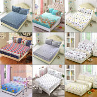 Hot Selling Colorful Pattern Comfortable Cotton Fitted Sheet Bed Cover Coverlet 22