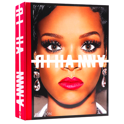 Genuine spot Rihanna English original Rihanna photo autobiography photo collection hardcover collection edition Classic Collection Edition popular Diva 105photos double-sided movable posters 9 separate biographies of celebrities