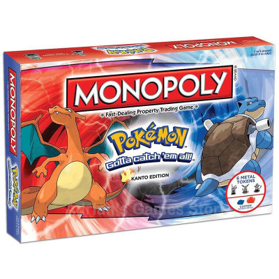 MONOPOLY Pokemon Kanto Edition เกมกระดาน