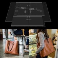 Leather cutting mould Handmade Leather goods making Woman Handbag Acrylic Template Leather Pattern DIY Hobby Stencils