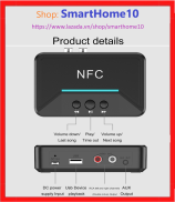 Bộ Thu Âm Thanh Bluetooth 5.0 BT200 H2 B21 Bộ Chuyển Đổi Không Dây Hifi