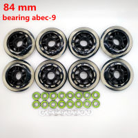 Free shipping speed skate wheel roller wheel 84 mm 90 MM PU material