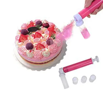 Cake Coloring Spray Gun Cake Manual Airbrush Cupcakes Desserts Pastry Cakes  Decoration Tool Kitchen Baking Tools Accessories - AliExpress