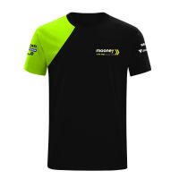 Summer New MOTO GP Event VR46 Racing Enthusiast T-shirt Mens Outdoor Extreme Sports Tops Street Breathable Short Sleeves Tees