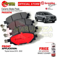 Brembo Brake Pads (P83165N) Toyota Vios 1.3, Yaris 2013 - 2023