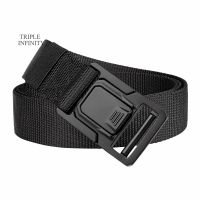 Quick Release Metal Pluggable Buckle Tactical Belt Quick Dry Nylon Rescue Belt For Men Adjustable Combat Belts Long Army Strap Belts