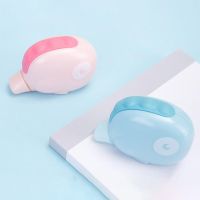 1Pc 5mm*8m Cute Dinosaur Shaped Mini Transparent Film Correction Tape Cartoon White Out Corrector Office Student Altered Tape Correction Liquid Pens