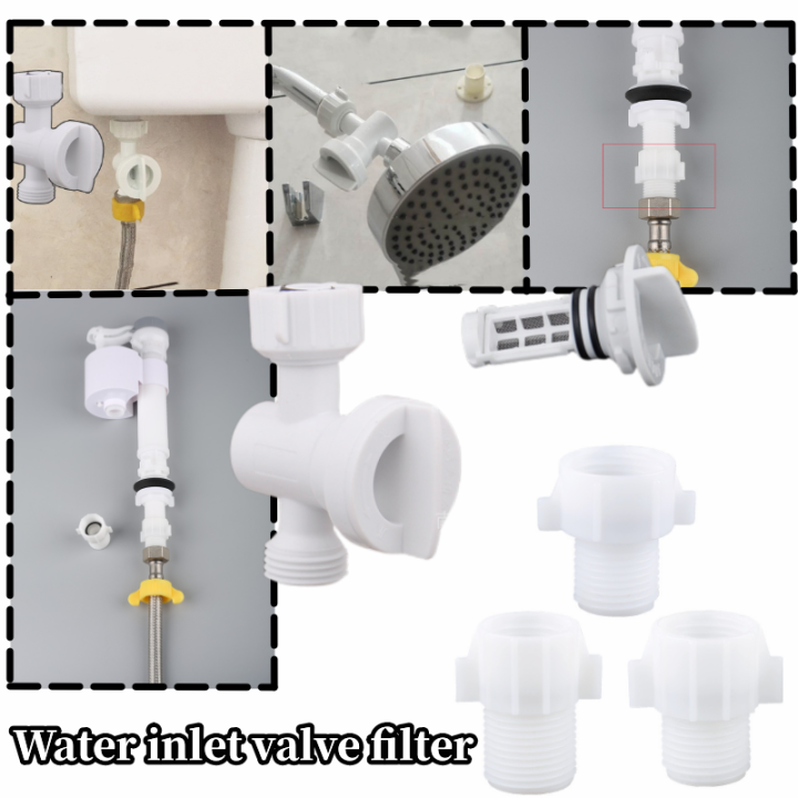 Shower Diverter Valve Toilet Tank Adapter Connector Water Inlet Valve