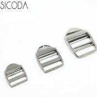 【cw】 SICODA 20pcs Non ferrous adjust buckle for garments vest extension 15mm 20mm luggage hardware