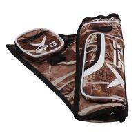 Camouflage Oxford Archery Shoulder Bag Adjustable Strap Shot Storage Bag High-Capacity Wear-Resistant Multipurpose Training Accessories