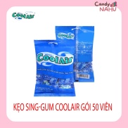 Kẹo cao su Coolair Hương Bạc Hà - Khuynh Diệp gói 145g50 viên