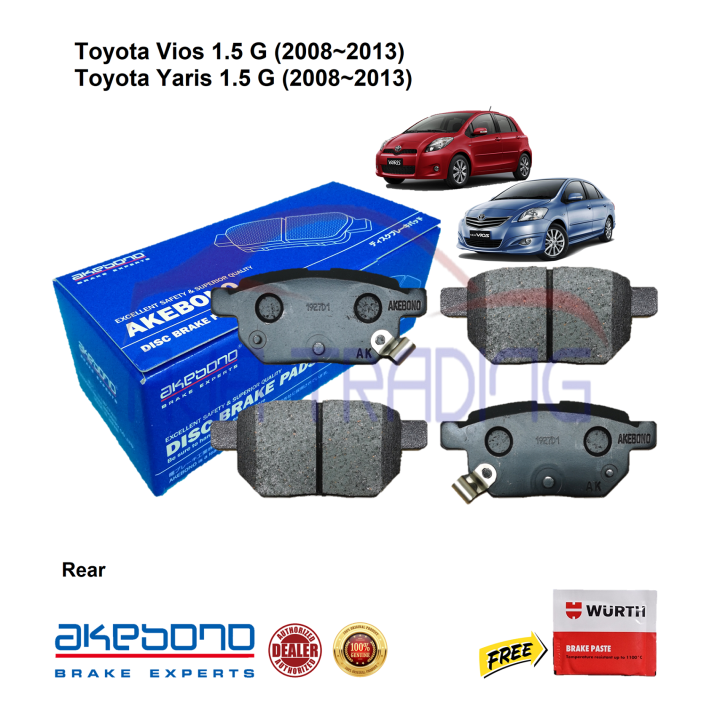 Akebono Toyota Vios: Sebuah Studi Kasus tentang Keandalan dan Performa Rem