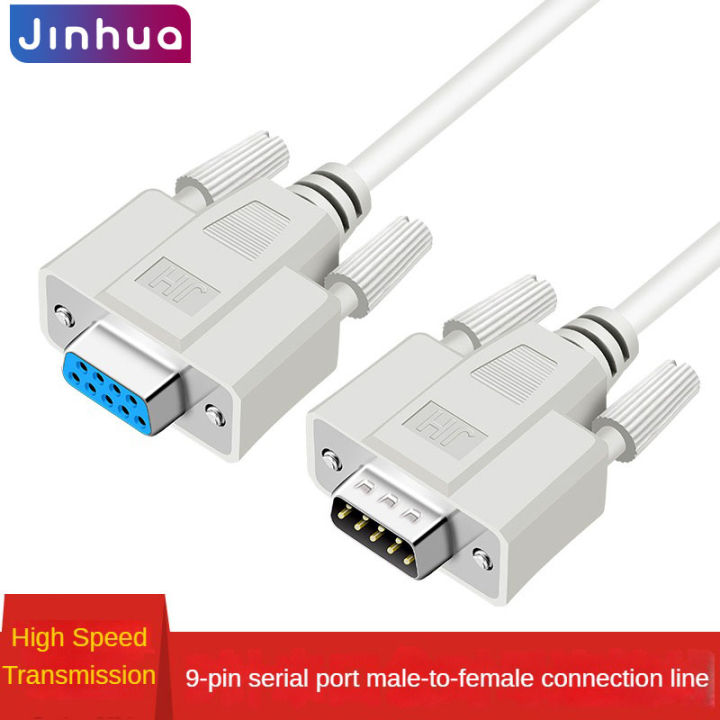 Jinghua Serial Rs232 9 Pin Male To Female Db9 9 Pin Pc Converter Extension Cable 9pin Adapter 1489