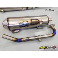 ท่อ แสตนเลสแท้เป่าไทเท วัสดุแสตนเลสคุณภาพ เกรด 304 คอจรดปลาย N-max Nmax งานคุณภาพ ราคาคุ้มค่า