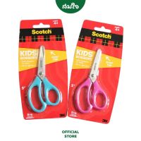 SCOTCH (สก๊อตช์) กรรไกรสำหรับเด็ก 5 นิ้ว โค้งมน จับสบาย Kid Scissors #1441B