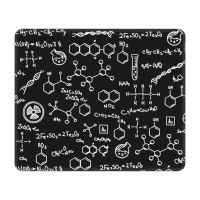 Science Chemistry Pattern Mouse Pad Square Non-Slip Rubber Mousepad for Gaming Laptop Desktop Chemical Lab Tech Desk Mouse Mat