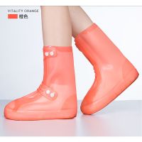 Waterproof Shoe Cover Silicone Material Uni Shoes Protectors Rain Boots for Indoor Outdoor Rainy Days Dust-proof Non-slip Uni Waterproof Shoe Covers Reusable quality PVC plastic Non-Slip Thicken Protector outdoor Travel Camping Hiking Rain