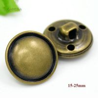 10pcs/lot Siz:15-25mm Mushroom Metal Buttons for Garment Vintage Bronze Color / Gun Black Button DIY Garment (ss-7379) Haberdashery