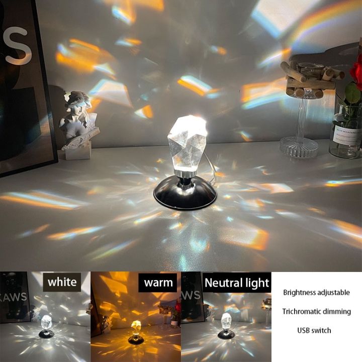 ins-new-influencer-light-shadow-k9-crystal-diamond-table-lamp-bedroom-bedside-luxury-atmosphere-night-rgbw-colorful-remote-control-usb-socket