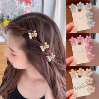 【Ready Stock】 ✲♦ C18 Mini Flower Hairclip Girl Princess Trumpet Hair Pin Broken Hair Artifact Bangs Hairpin Hair Accessories