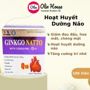 Active blood nourishing brain-park drinking tonic brain ginkgo natto 100