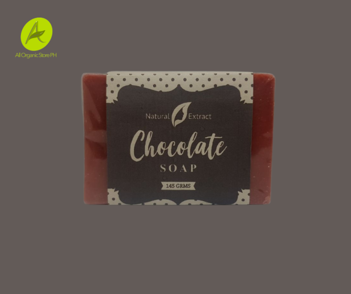 Handmade Bar Soap, Chocolate Scented, Saponified Olive Oil Base With