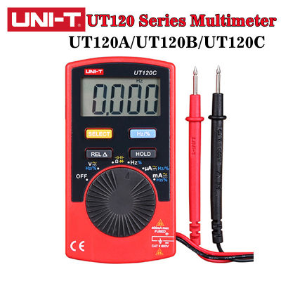 UNI-T UT120AUT120BUT120C Pocket Size Digital Multimeter AC DC Current Test Function REL Relative Measurement