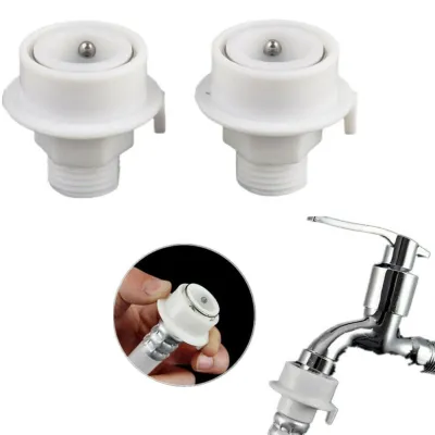 2 Pcs Joints Durable Pipe Part Washing Machine Fitting Water Tap Connectors Plastic Home Irrigation Adapters Fast Garden