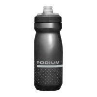 Camelbak PODIUM ขวดน้ําจักรยาน 21 ออนซ์ (.62 ลิตร) สีดํา / ม่วง / ควัน (ออทิติก 100%)